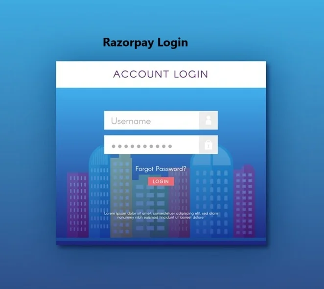 Razorpay Login